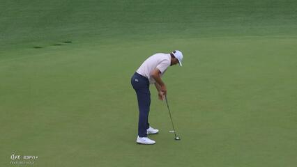 Scottie Scheffler | Round 1 | 17th hole | Shot 4 | 2025 Houston Open