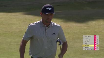 Marco Penge | Round 3 | 1st hole | Shot 4 | 2025 Genesis Scottish Open