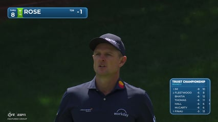 Justin Rose | Round 2 | 8th hole | Shot 4 | 2026 Truist Championship