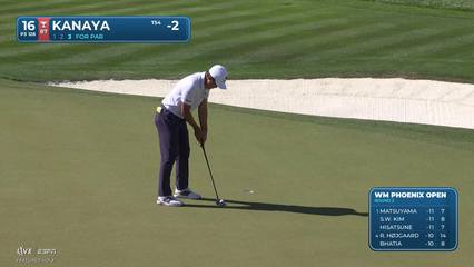 Takumi Kanaya | Round 3 | 16th hole | Shot 3 | 2026 WM Phoenix Open