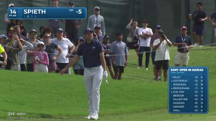 Jordan Spieth | Round 4 | 14th hole | Shot 2 | 2026 Sony Open