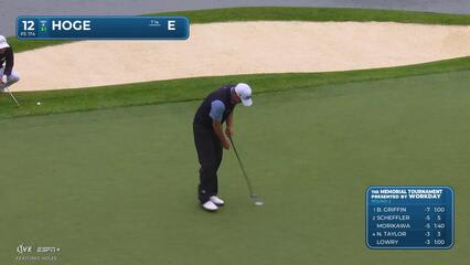 Tom Hoge | Round 2 | 12th hole | Shot 3 | 2025 the Memorial