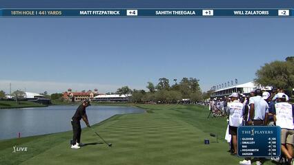 Matt Fitzpatrick | Round 1 | 18th hole | Shot 1 | 2025 THE PLAYERS