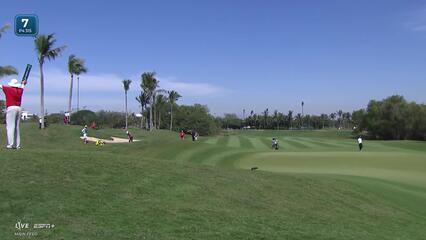 Taylor Montgomery | Round 3 | 7th hole | Shot 2 | 2025 Mexico Open