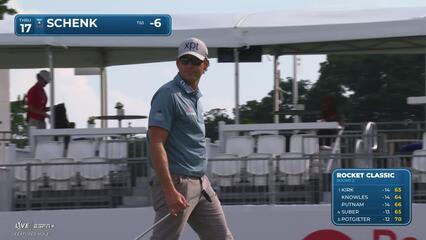 Adam Schenk | Round 2 | 17th hole | Shot 5 | 2025 Rocket Classic