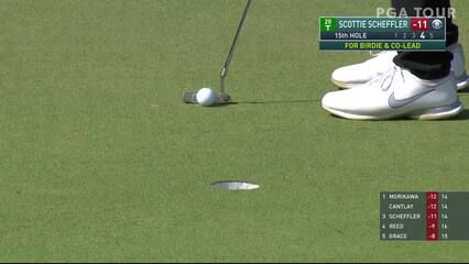 Scottie Scheffler | 2021 the Memorial | Round 4 | 15th hole | Shot 4