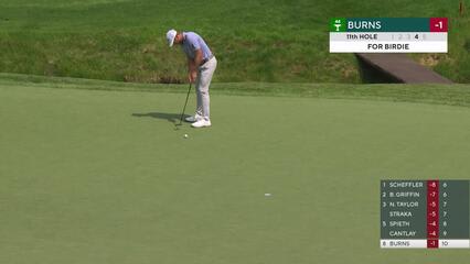 Sam Burns | Round 4 | 11th hole | Shot 4 | 2025 the Memorial