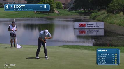 Adam Scott | Round 1 | 6th hole | Shot 4 | 2025 3M Open