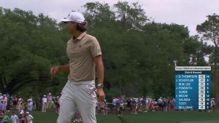 Min Woo Lee | Round 3 | 5th hole | Shot 4 | 2025 Houston Open