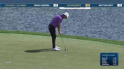 Joe Highsmith | Round 2 | 17th hole | Shot 5 | 2025 THE PLAYERS