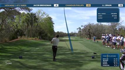 Chandler Phillips | Round 2 | 14th hole | Shot 1 | 2025 THE PLAYERS