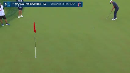 Michael Thorbjornsen | Round 4 | 5th hole | Shot 3 | 2026 Rocket Classic