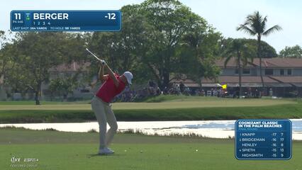 Daniel Berger | Round 4 | 11th hole | Shot 2 | 2025 Cognizant Classic