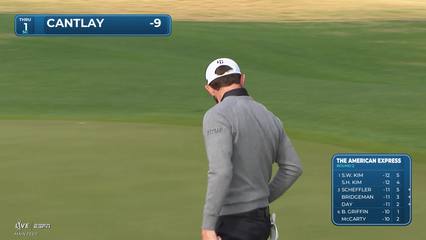 Patrick Cantlay | Round 2 | 1st hole | Shot 4 | 2026 The American Express