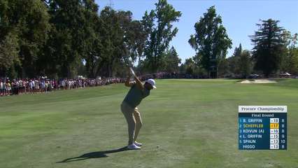 Scottie Scheffler | Round 4 | 9th hole | Shot 2 | 2025 Procore