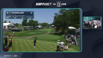 Gary Woodland | Round 4 | 15th hole | Shot 1 | 2025 Travelers