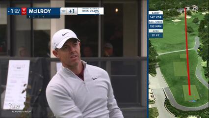 Rory McIlroy | 2024 AT&T Pebble Beach | Round 3 | 1st hole | Shot 1