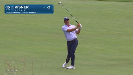 Kevin Kisner | Round 1 | 15th hole | Shot 2 | 2025 Wyndham