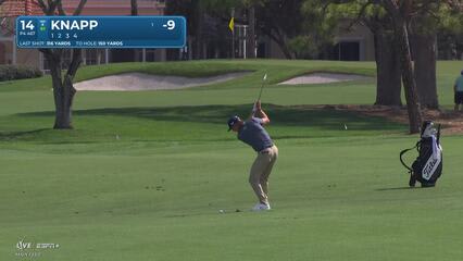 Jake Knapp | Round 1 | 14th hole | Shot 2 | 2025 Cognizant Classic