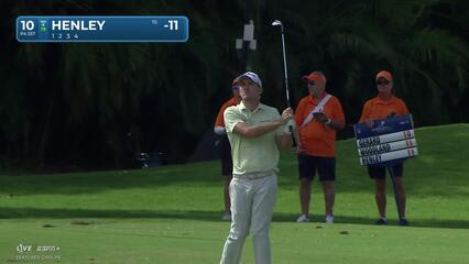 Russell Henley | Round 4 | 10th hole | Shot 2 | 2025 Sony Open
