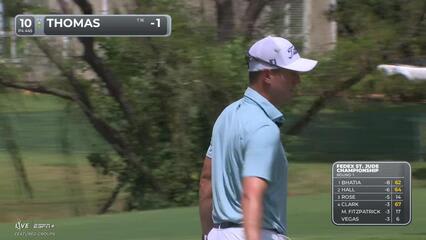Justin Thomas | Round 1 | 10th hole | Shot 4 | 2025 FedEx St. Jude
