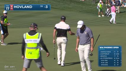 Viktor Hovland | Round 2 | 8th hole | Shot 4 | 2026 WM Phoenix Open