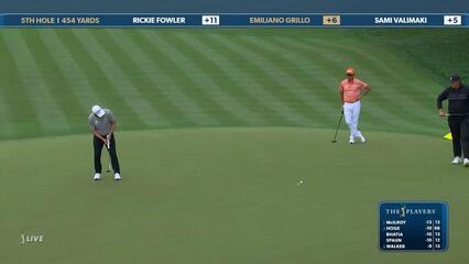 Emiliano Grillo | Round 4 | 5th hole | Shot 5 | 2025 THE PLAYERS
