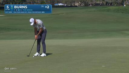 Sam Burns | Round 2 | 5th hole | Shot 3 | 2025 Arnold Palmer Invitational