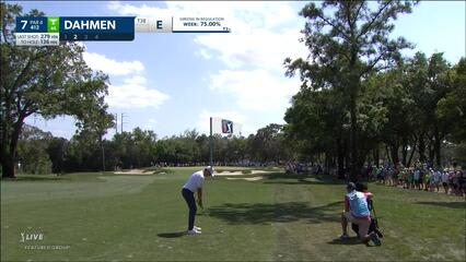 Joel Dahmen | 2023 Valspar | Round 2 | 7th hole | Shot 2