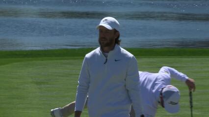 Tommy Fleetwood | Round 1 | 17th hole | Shot 4 | 2025 Arnold Palmer