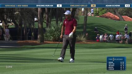 Emiliano Grillo | Round 2 | 10th hole | Shot 2 | 2025 THE PLAYERS