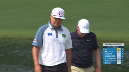 Sungjae Im | Round 2 | 16th hole | Shot 4 | 2026 Truist Championship