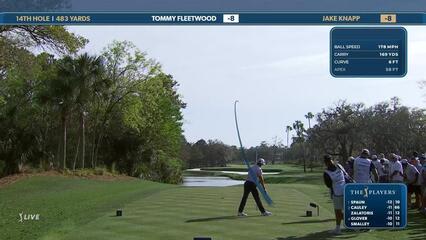 Jake Knapp | Round 3 | 14th hole | Shot 1 | 2025 THE PLAYERS