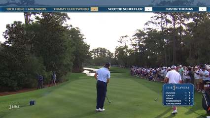Tommy Fleetwood | Round 1 | 10th hole | Shot 1 | 2026 THE PLAYERS