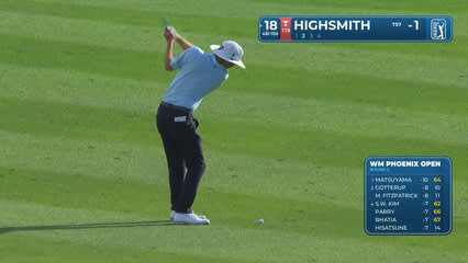 Joe Highsmith | Round 2 | 18th hole | Shot 2 | 2026 WM Phoenix Open