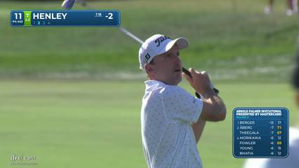 Russell Henley | Round 2 | 11th hole | Shot 2 | 2026 Arnold Palmer