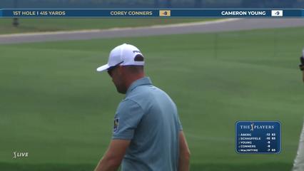Corey Conners | Round 3 | 1st hole | Shot 2 | 2026 THE PLAYERS