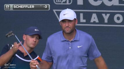 Scottie Scheffler | Round 1 | 17th hole | Shot 2 | 2025 BMW Championship