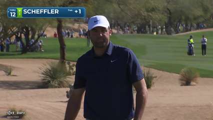 Scottie Scheffler | Round 1 | 3rd hole | Shot 4 | 2026 WM Phoenix Open
