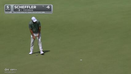 Scottie Scheffler | Round 2 | 5th hole | Shot 3 | 2025 BMW Championship
