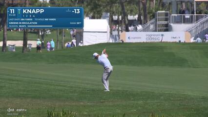 Jake Knapp | Round 2 | 11th hole | Shot 2 | 2025 Cognizant Classic