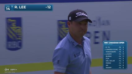 Richard T. Lee | Round 4 | 14th hole | Shot 3 | 2025 RBC Canadian