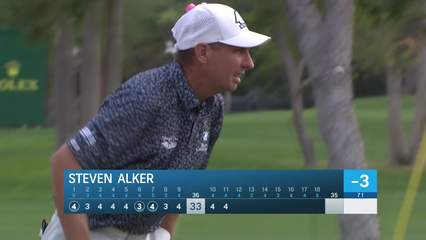 Steven Alker | Round 1 | 11th hole | Shot 4 | 2025 Charles Schwab