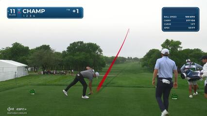 Cameron Champ | Round 1 | 11th hole | Shot 1 | 2025 THE CJ CUP