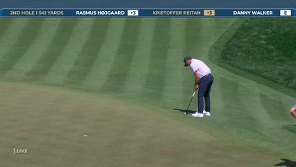 Kristoffer Reitan | Round 2 | 2nd hole | Shot 5 | 2026 THE PLAYERS