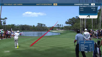 Matt Fitzpatrick | Round 4 | 7th hole | Shot 1 | 2026 THE PLAYERS