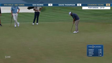 Cameron Young | Round 1 | 11th hole | Shot 5 | 2026 THE PLAYERS