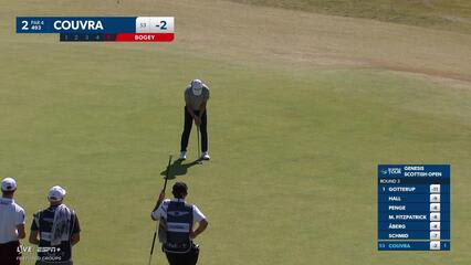 Martin Couvra | Round 3 | 2nd hole | Shot 5 | 2025 Genesis Scottish Open