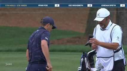 Jordan Spieth | Round 4 | 11th hole | Shot 4 | 2025 THE PLAYERS