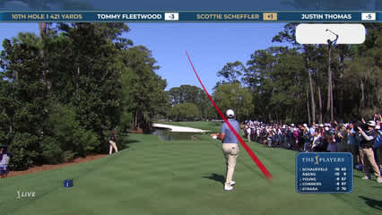 Scottie Scheffler | Round 2 | 10th hole | Shot 1 | 2026 THE PLAYERS